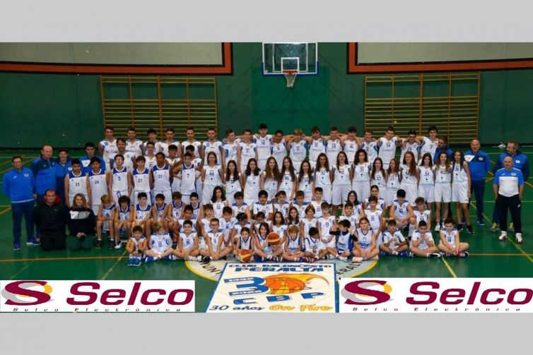 Electrónica Selco colabora con el Club de Baloncesto de Peralta